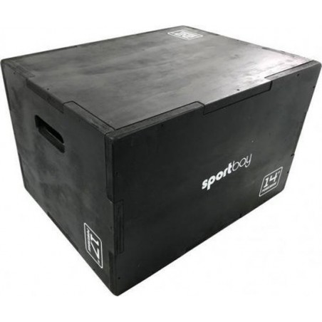 Sportbay 3-in-1 houten plyo box (Klein)