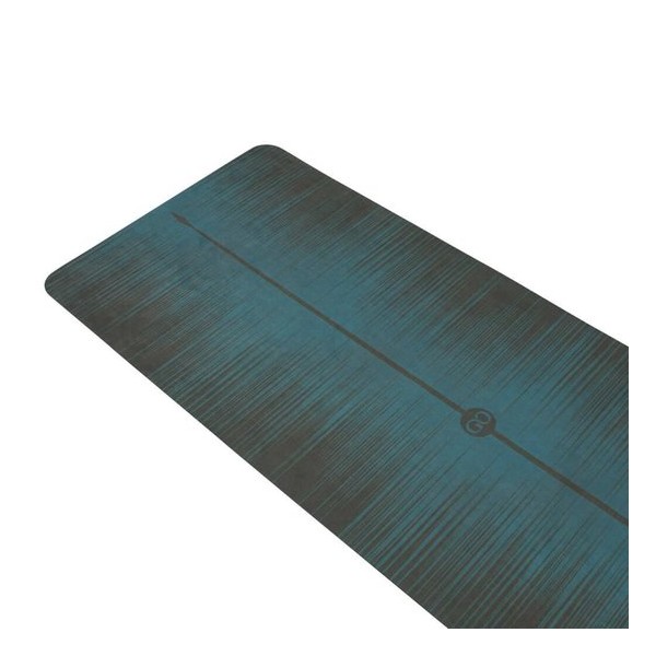 ZENAGOY MiFlow Yoga Mat Ocean Blauw van Rubber met Microvezel Toplaag | Eco-Vriendelijk |180 x 66cm x 3.5mm