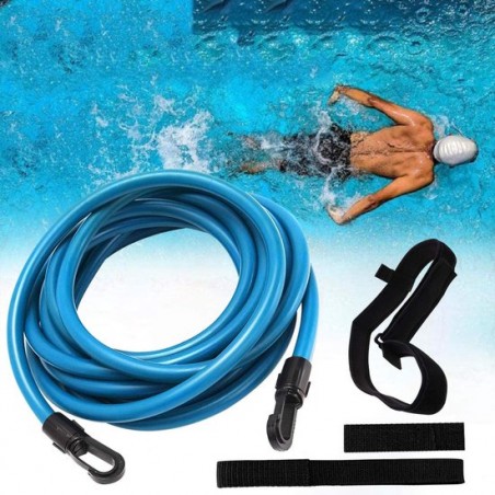 E'loir® - Zwemelastiek 500 - Trainingsbanden - 4 meter - Blauw