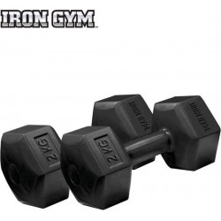 Iron Gym Dumbbell Set 2x 2 kg Dumbbells - Fitness accessoire