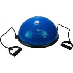 Tunturi Balanstrainer Bal - Met fitness elastieken - Blauw