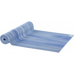 AKO Yin-Yang Deluxe Yogamat - 6 mm dik - 61x183cm - Blauw/Wit