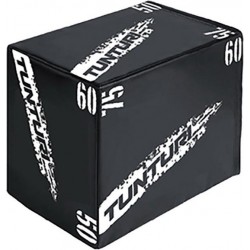 Tunturi Plyo Box - Houten fitness kist - Soft - (EVA) 40/50/60 cm