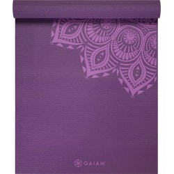 Gaiam Premium Mandala Yoga Mat - Paars - 172 X 61 X 0.5 Cm