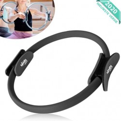 NINN Sports Pilates ring van hoge kwaliteit zwart - yoga ring - yoga wiel - fitness ring - 2 kleuren beschikbaar