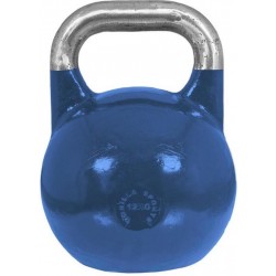 Gorilla Sports Kettlebell blauw 12 kg Staal (competitie kettlebell)
