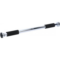 SOUTHWALL pull up bar - verstelbare optrekstang deurpost - zilver - 60 tot 100 cm