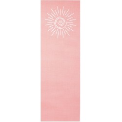 Yogamat sticky extra dik energy koraalroze - Lotus - 6 mm