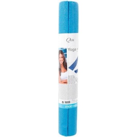 Yogamat - Q4l - 172x61x0,4 cm - Aquablauw