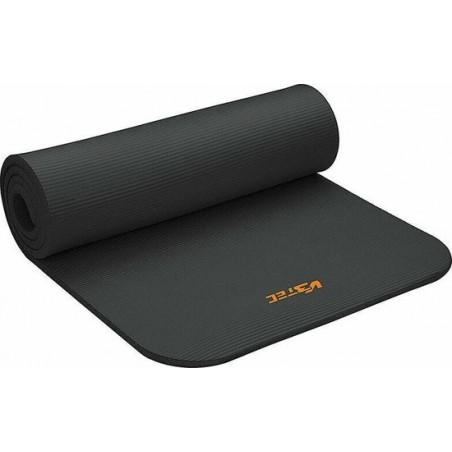 V3TEC Yogamat zwart 185x60cm