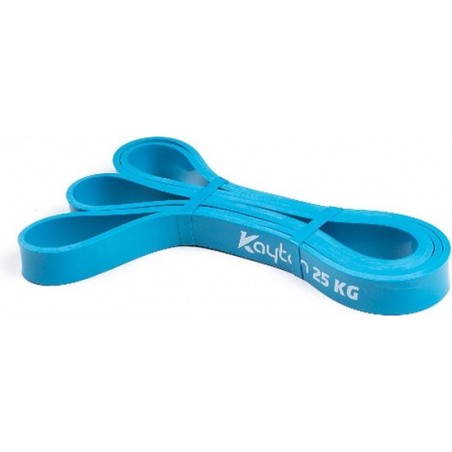 Kaytan Sports - Elastische weerstandsband 25kg - Fitness elastiek - Resistance band - Blauw
