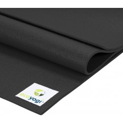Ecoyogi Studio Yoga Mat - 200 x 80 cm - zwart