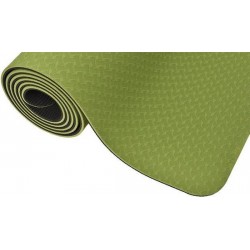 Ecoyogi - TPE Yogamat - 183 cm x 61 cm x 0,6 cm – Groen/zwart