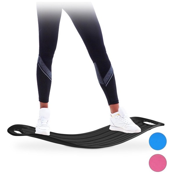 relaxdays balanstrainer - lichaamstraining - balance board - twisttrainer - balans bord zwart