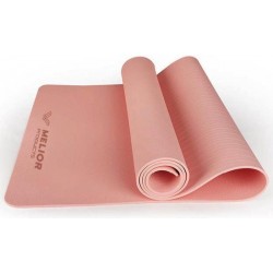 Yoga Mat | 10 mm | Roze | TPE |183 cm x 61 cm x 1 cm | Anti-slip | Gymmat |