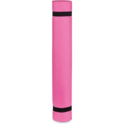 Yoga mat | roze | 183 x 61 x 0,4 cm | Inclusief draagtas