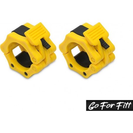 Jaw Collar Set - Sluitklem - Haltersluiting - Olympische sluiters 50 mm - Barbell lock - Go For Fitt