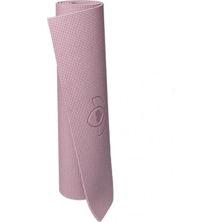 Yogamat sticky extra dik lavendelpaars - Lotus - 6 mm