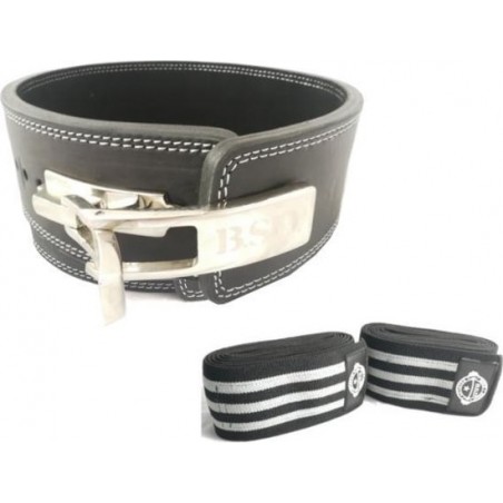 Lifting belt Medium - krachttrainingsriem - powerbelt + knee wraps