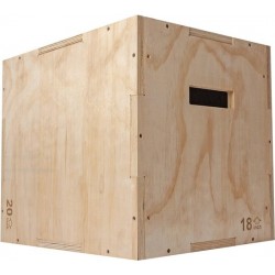 VirtuFit Houten Crossfit Plyo Box 3-in-1 - Klein - 40 x 45 x 50 cm