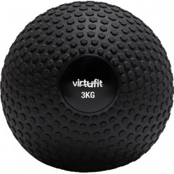 VirtuFit Slam Ball – Fitness Bal – Crossfit Bal - 3 kg – Zwart