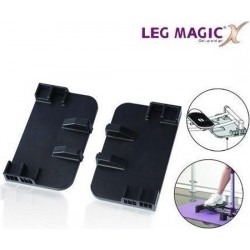 Leg Magic X  Fitnesapparaat Gliders Verstelbare - Zwart