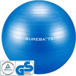 Trendy Sport - Professionele Gymnatiekbal - Fitnessbal - Bureba - Ø 75 cm - Blauw - 500 kg belastbaar - Tuv/GS getest