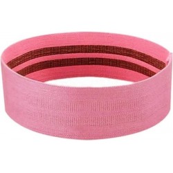 Booty band roze met anti slip - Hip resistance band pink - Hip loop pink - Glute loop - Hip circle - Heupweerstandsband