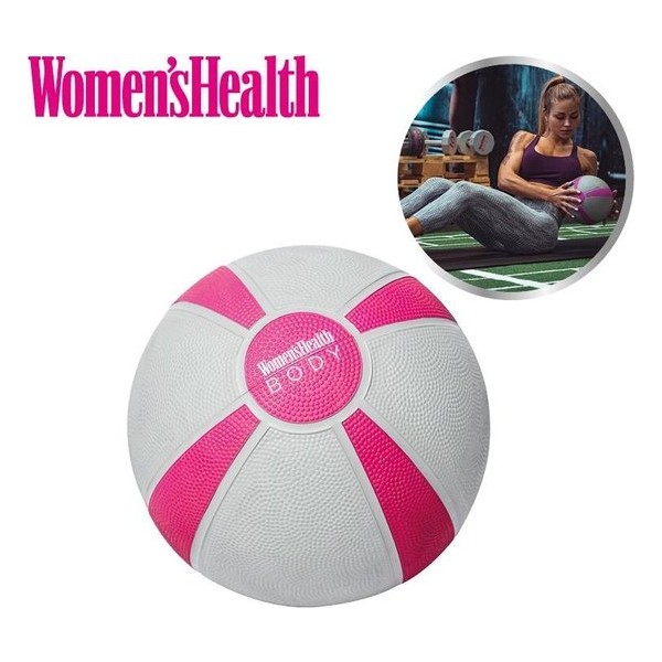 Women's Health Medicine Ball 8 kg - Medicijnbal – wall ball - fitnessaccessoires - Home Fitness