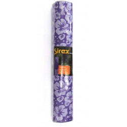 SIREX® Eco Yogamat purple met bloemen