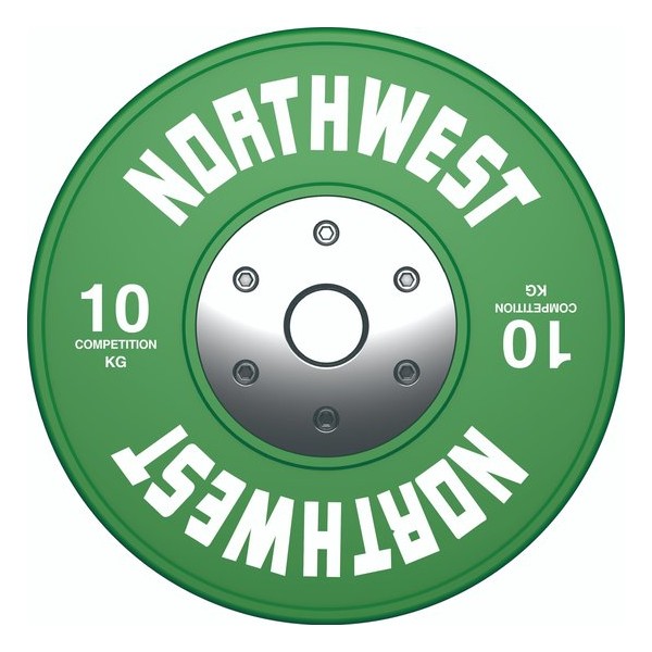 Northwest Premium Competitie Halterschijf | 10 KG