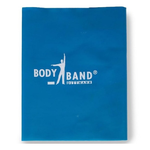 Fitness elastiek 2,5 meter - Extra zwaar - Blauw - Body-Band