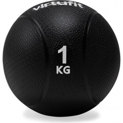 VirtuFit Medicijnbal Pro - 1 kg - Rubber - Zwart