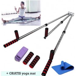 MyTemple Beenspreider + GRATIS Yoga Mat – Stretcher – Beenspreider – Lenigheid – Split Trainer – Yoga – Verstelbaar