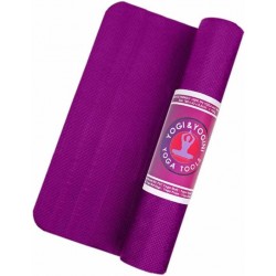 Yogi & Yogini PVC Yoga Mat Paars Inclusief Draagkoord