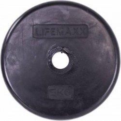 LMX Halterschijf - 30mm - Rubber coating - per stuk - 5 kilo