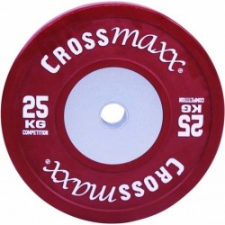 Lifemaxx Crossmaxx Competition Bumper Plate - 50 mm - 25 kg