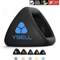 YBell Fitness XS | 4kg Multifunctioneel 4 in 1 Fitness Gewicht | Vervangt Kettlebell, Dumbbell, Medicinebal en Opdruksteunen…