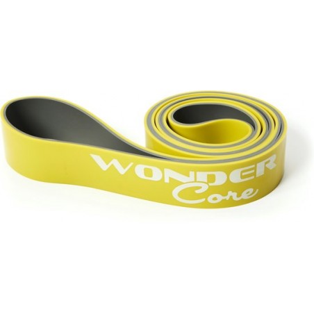 Wonder Core Pull Up Band 4,4 cm  Groen/Grijs - Fitnessaccessoire