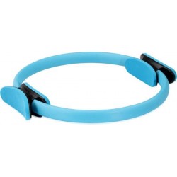 MIYYO Pilates ring blauw | Inclusief gratis yoga riem (blauw) t.w.v. 9,95 | Yoga | Fitness | Thuis sporten | 38cm