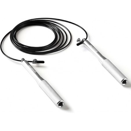 Basic-Fit Verstelbaar Springtouw - Speed Rope - Jump Rope - Met kogellager - Aluminium handvat