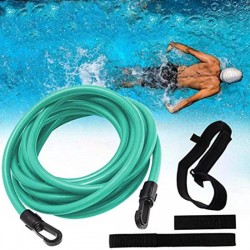 E'loir® - Zwemelastiek 500 - Zwemtraining - Zwem elastiek met weerstand - 4 meter - Groen