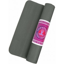 Yogi & Yogini PVC Yoga Mat Grijs Inclusief Draagkoord