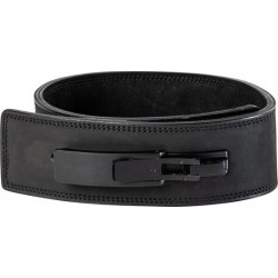lifting belt (leather) - S (unisex) (black)