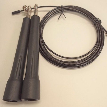 Verstelbaar Speed rope - Sport Springtouw - Lengte 300 cm - ZWART