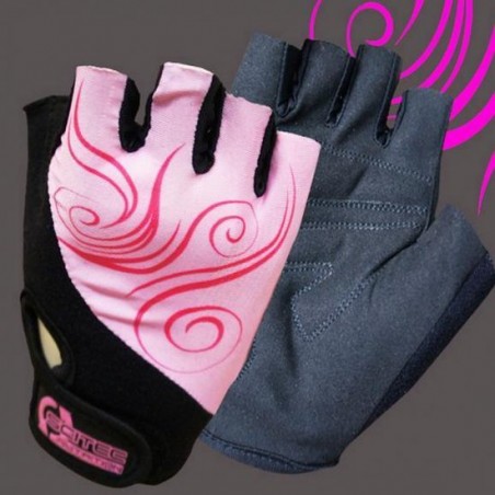 Scitec Nutrition - Trainingshandschoenen - Workout Gloves - Vrouwen - Girl Power - Pink-Zwart - XL