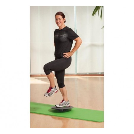 Schildkröt Fitness Balanceboard - Doorsnee 39.5 cm - Plastic - Groen/Antraciet