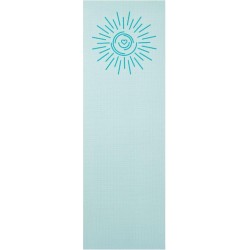 Yogamat sticky extra dik energy mint - Lotus - 6 mm