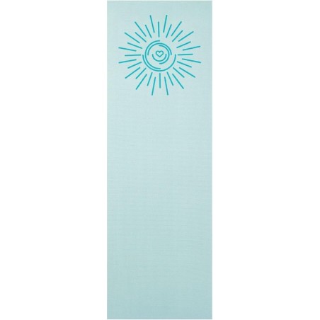 Yogamat sticky extra dik energy mint - Lotus - 6 mm