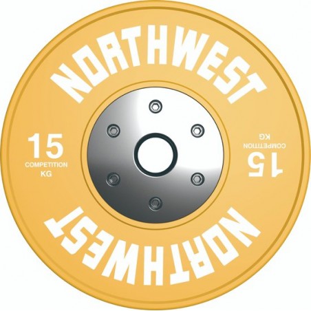 Northwest Premium Competitie Halterschijf | 15 KG
